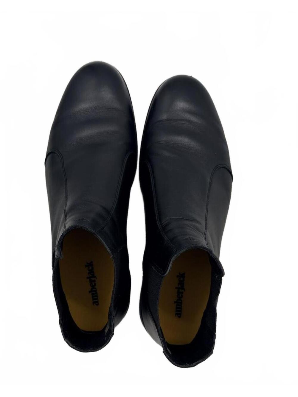 Amberjack "The Chelsea" Boot Black / Obsidian US12 WIDE - Picture 3 of 8